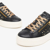 NeroGiardini Sneakers Glitter Nere